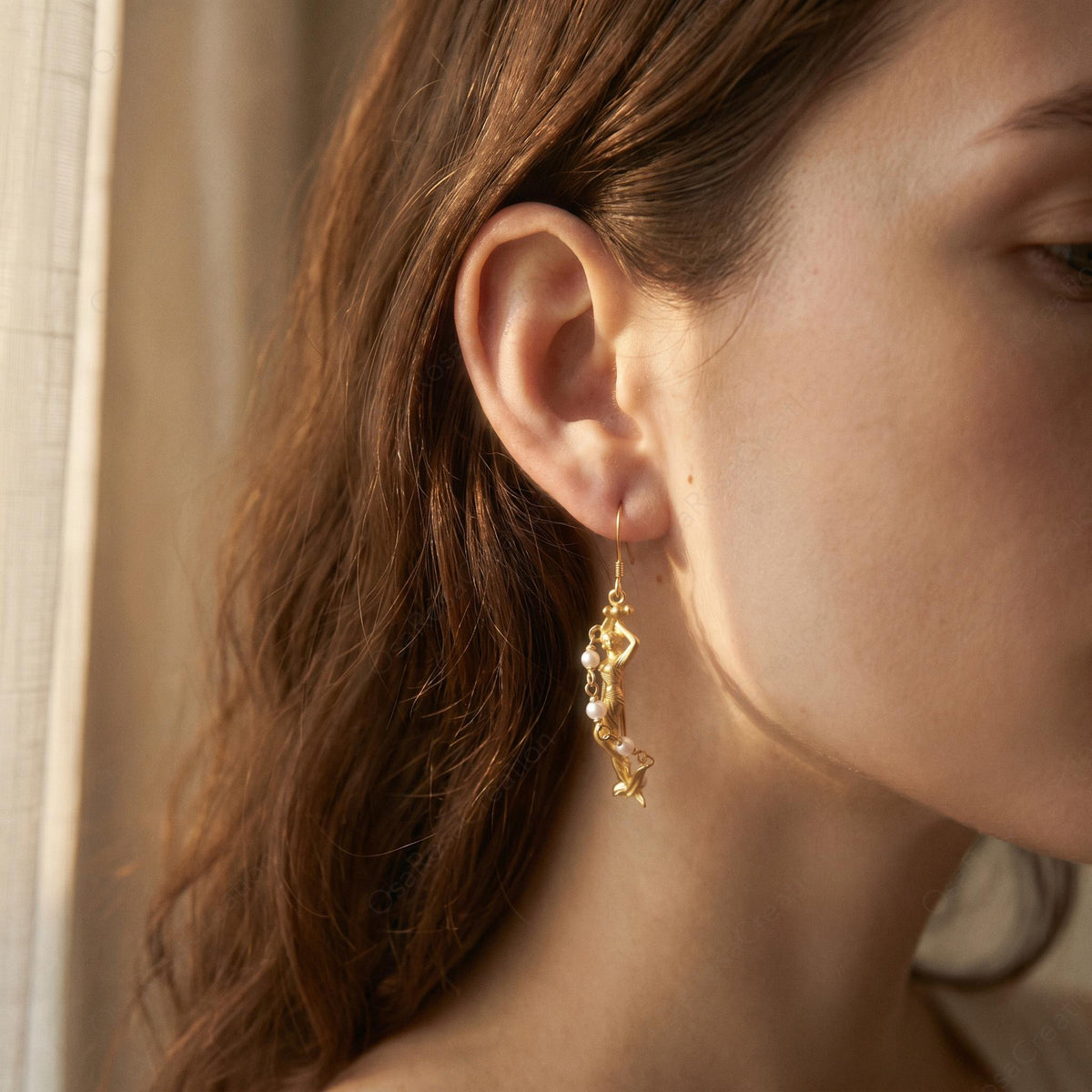 Siren Pearl Earrings