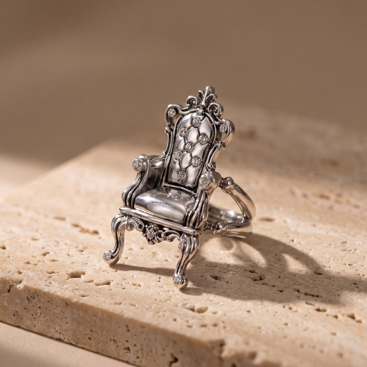 Baroque Throne Ring