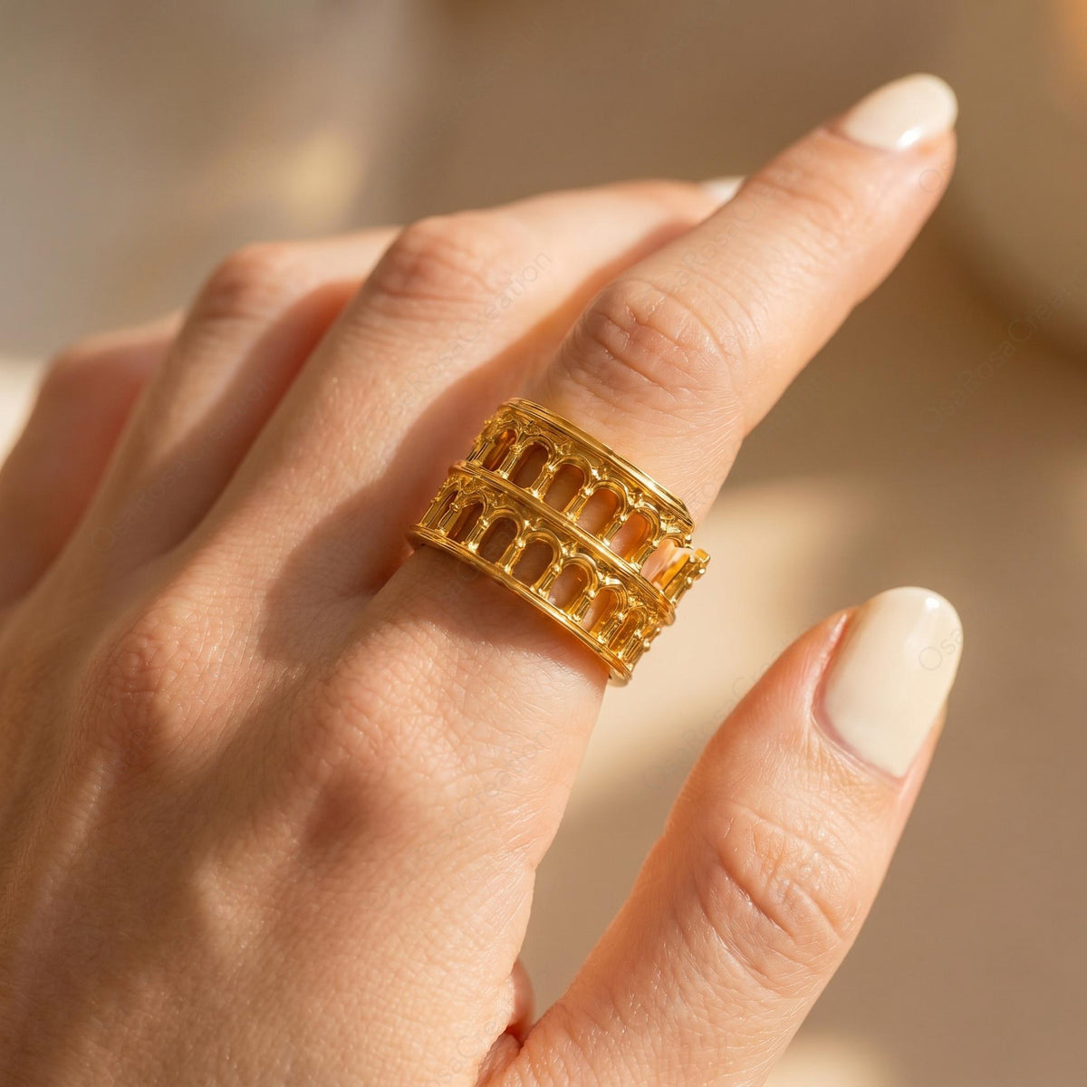 Colosseum Architecture Ring