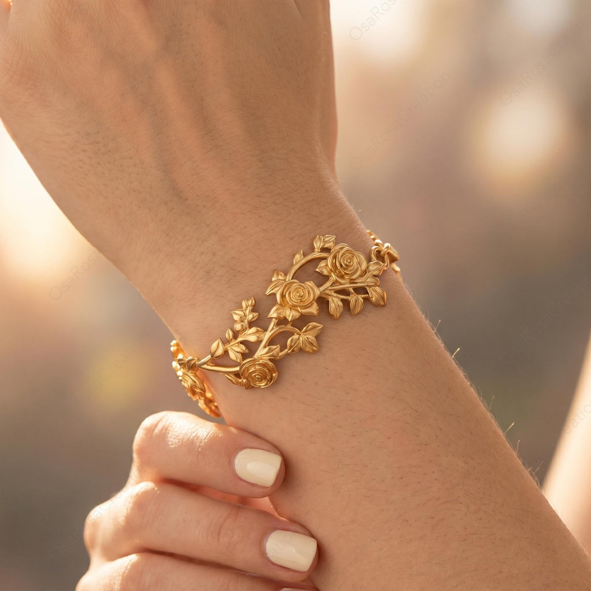 Rose Vine Bracelet