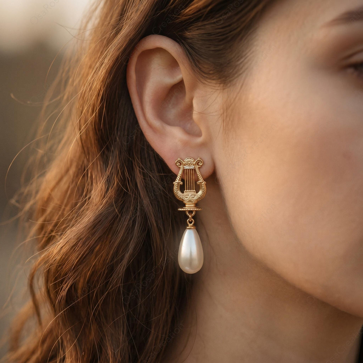 Boucles d'oreilles Larmes égéennes
