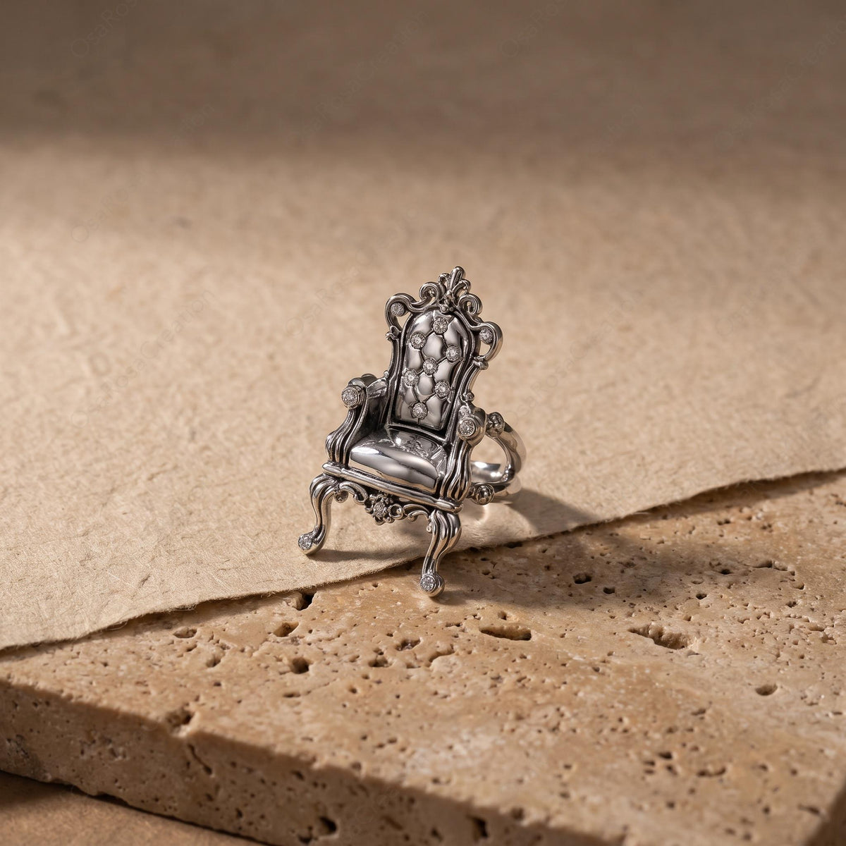 Baroque Throne Ring