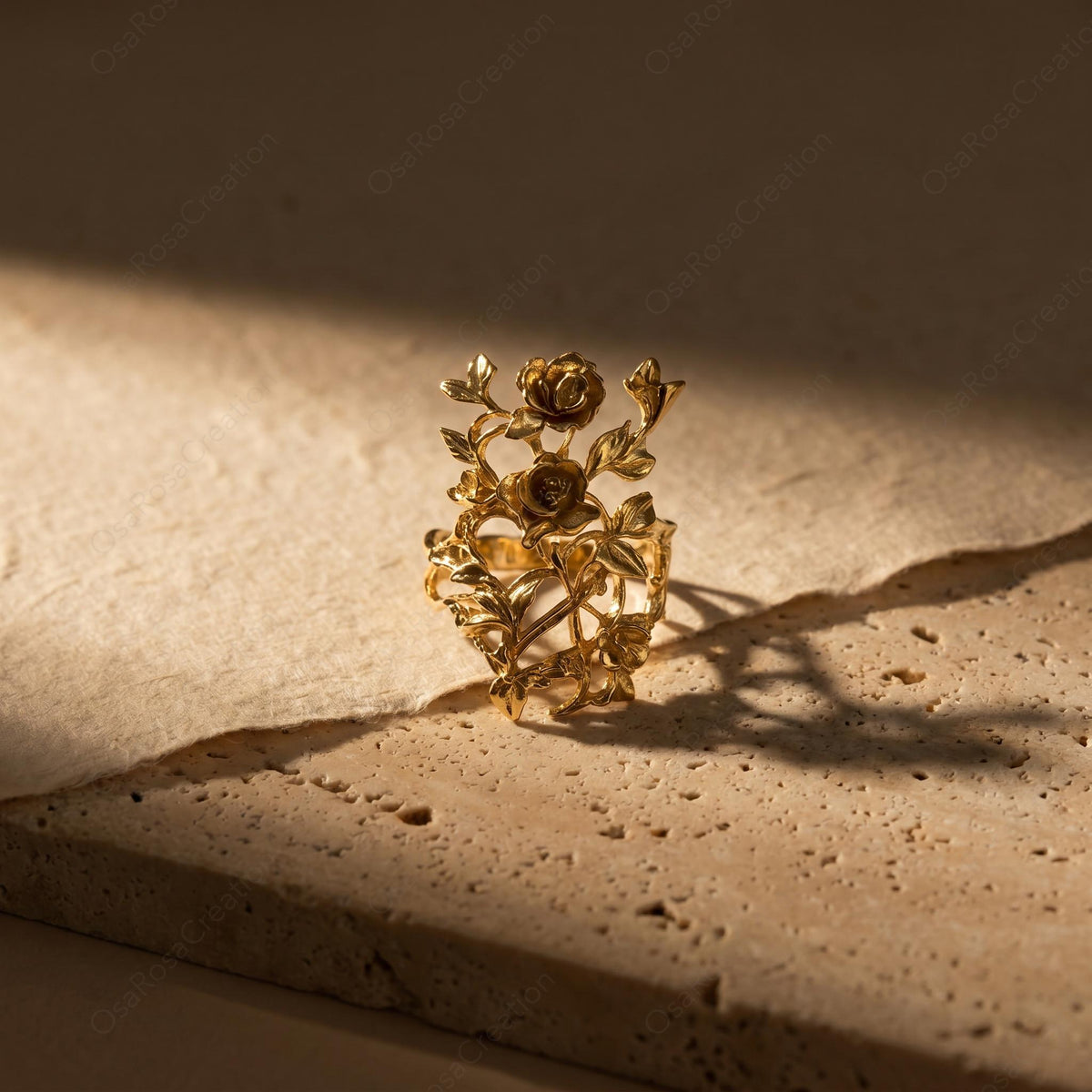 Baroque Rose Ring