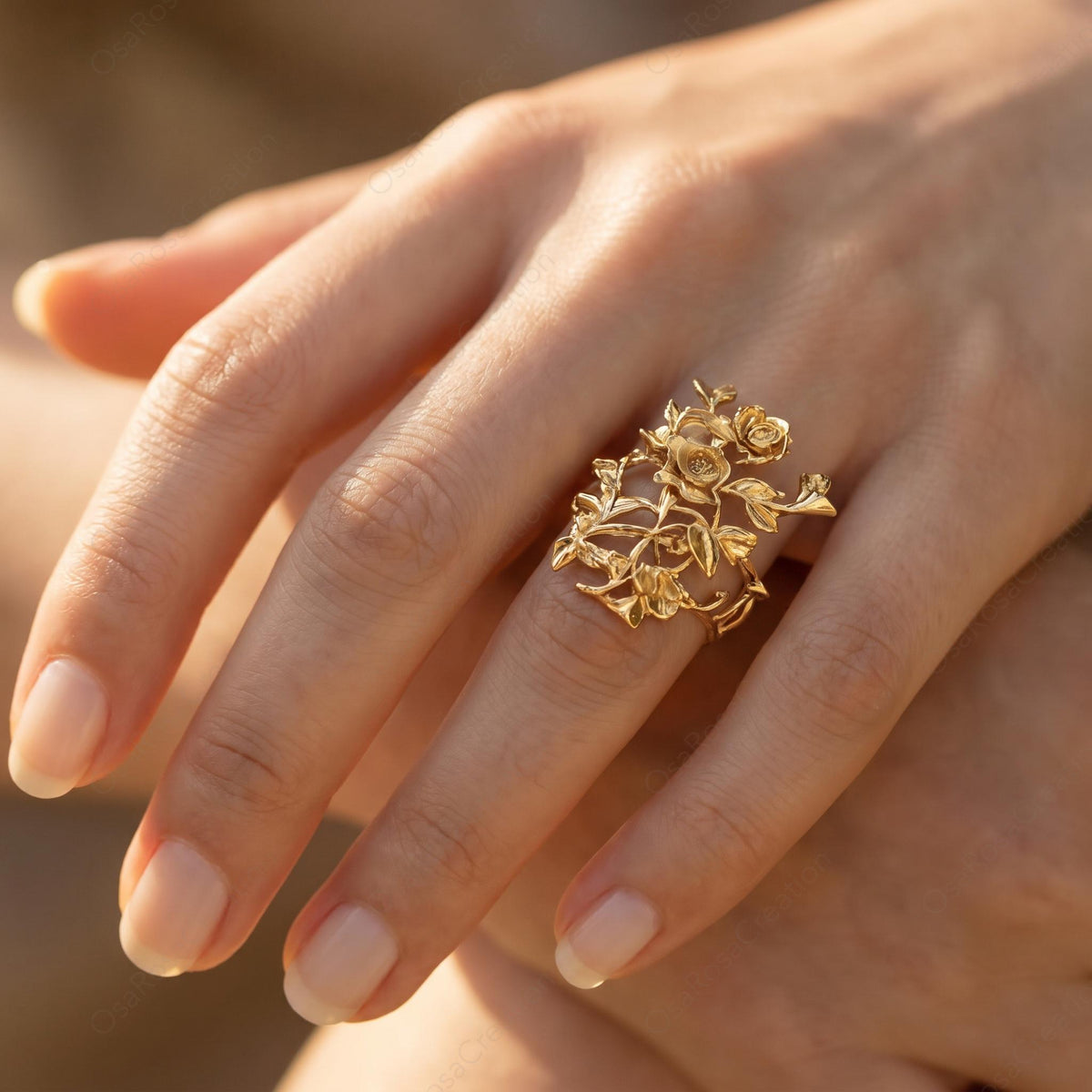 Baroque Rose Ring
