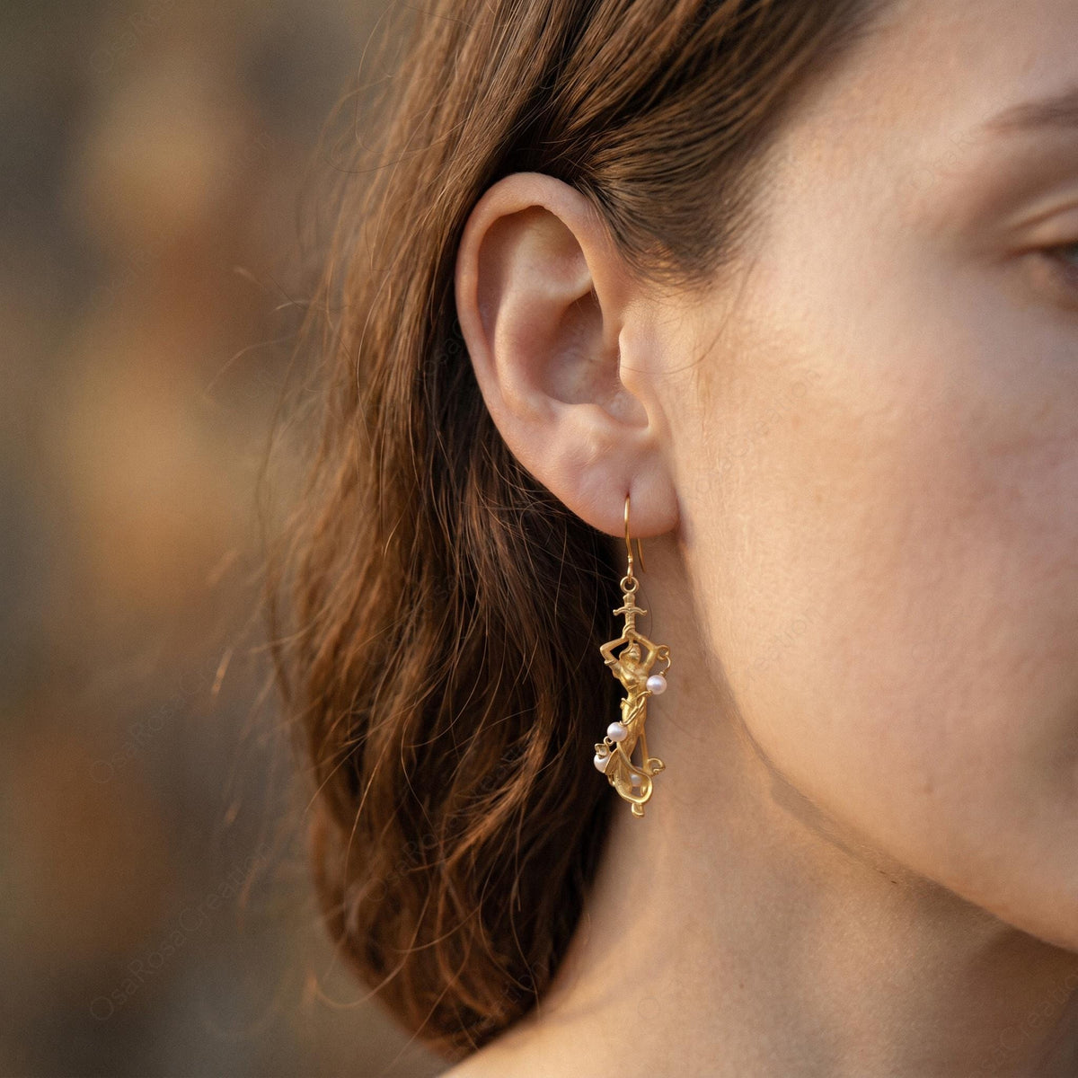 Siren Pearl Earrings