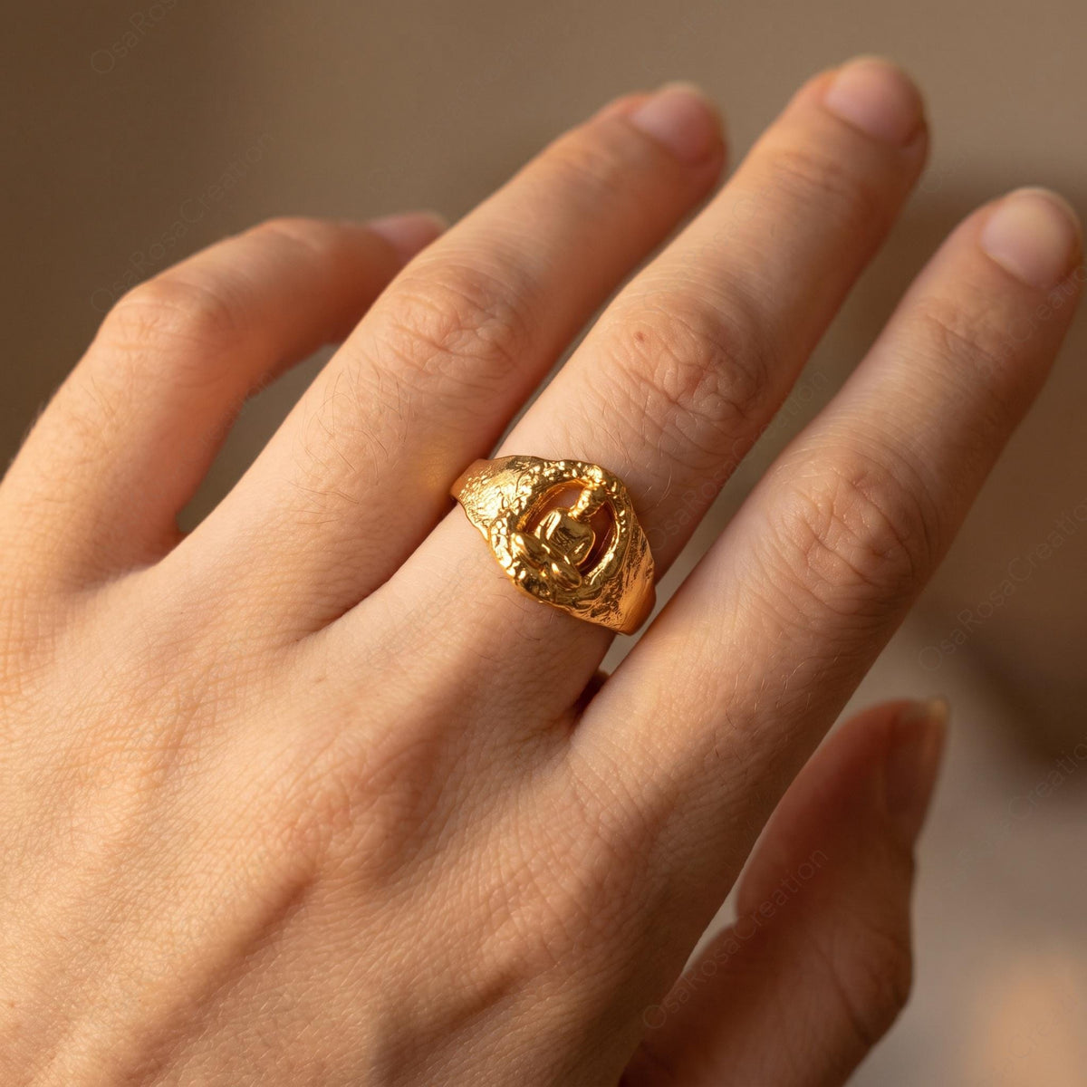 Zen Buddha Ring