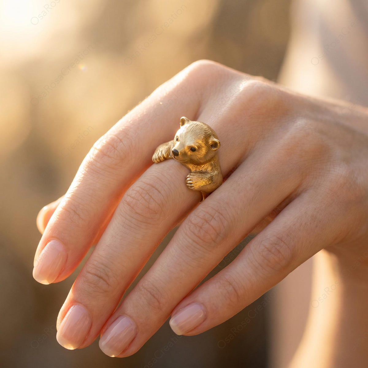 Bague Ours des bois