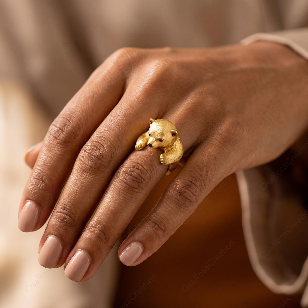 Bague Ours des bois