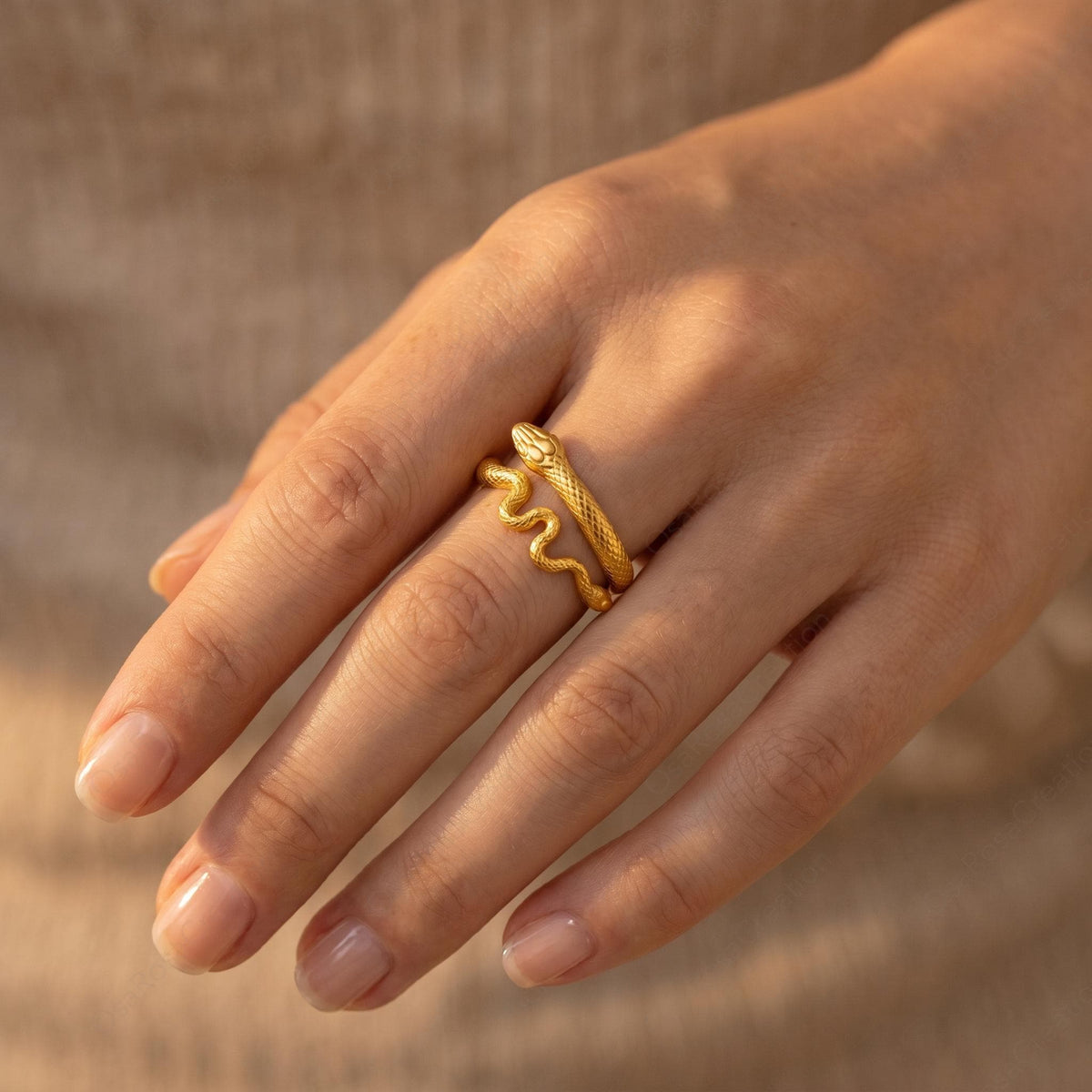 Serpent Wrap Ring