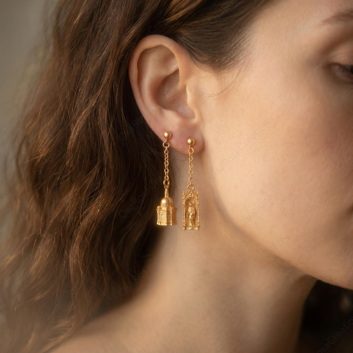 Baroque Basilica Earrings