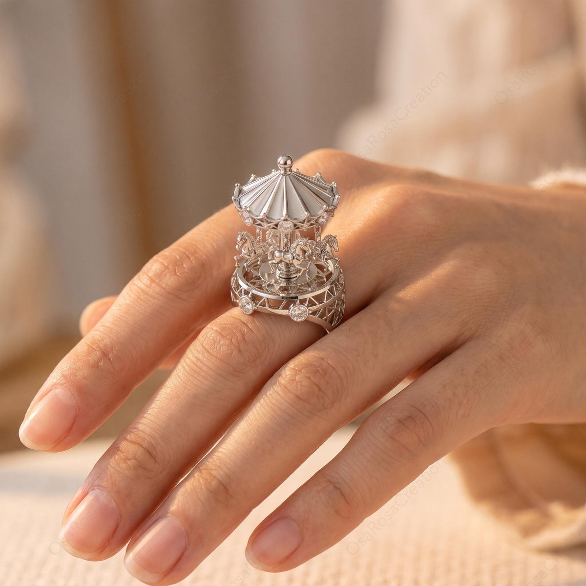 Carousel Dome Ring