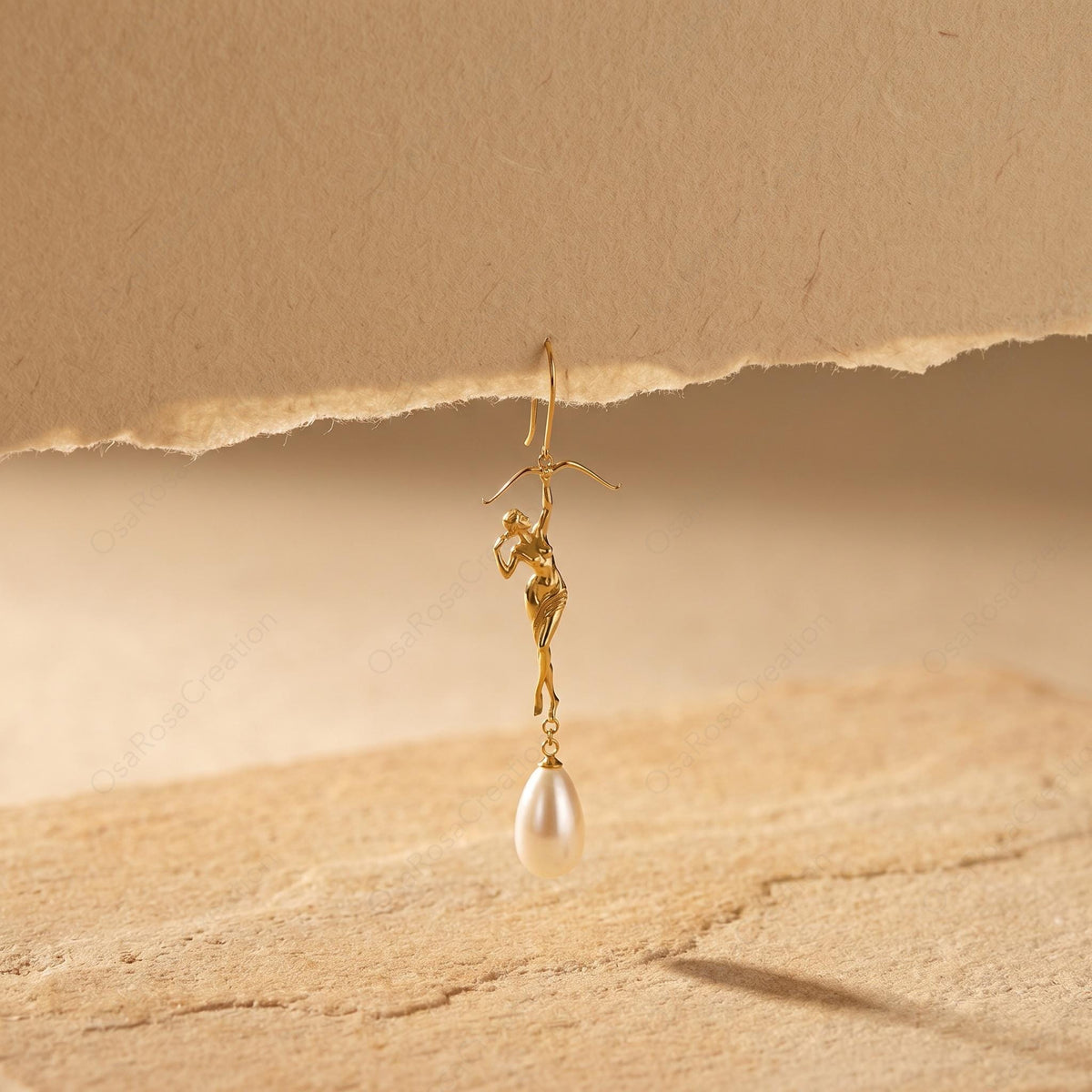 Sagittarius Archer Earrings