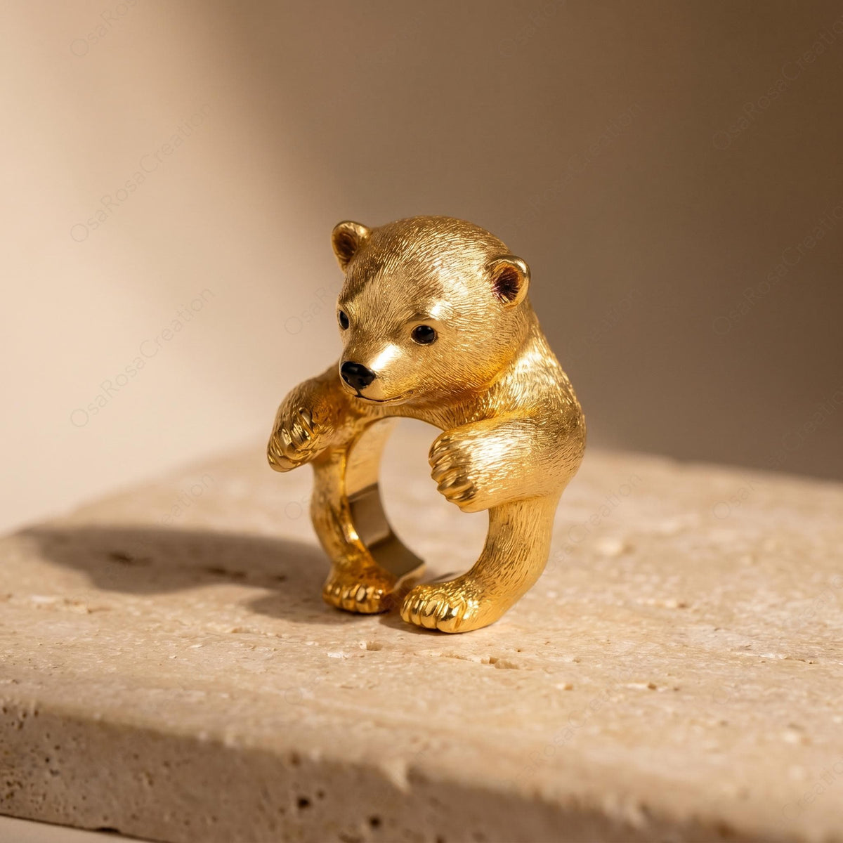 Bague Ours des bois