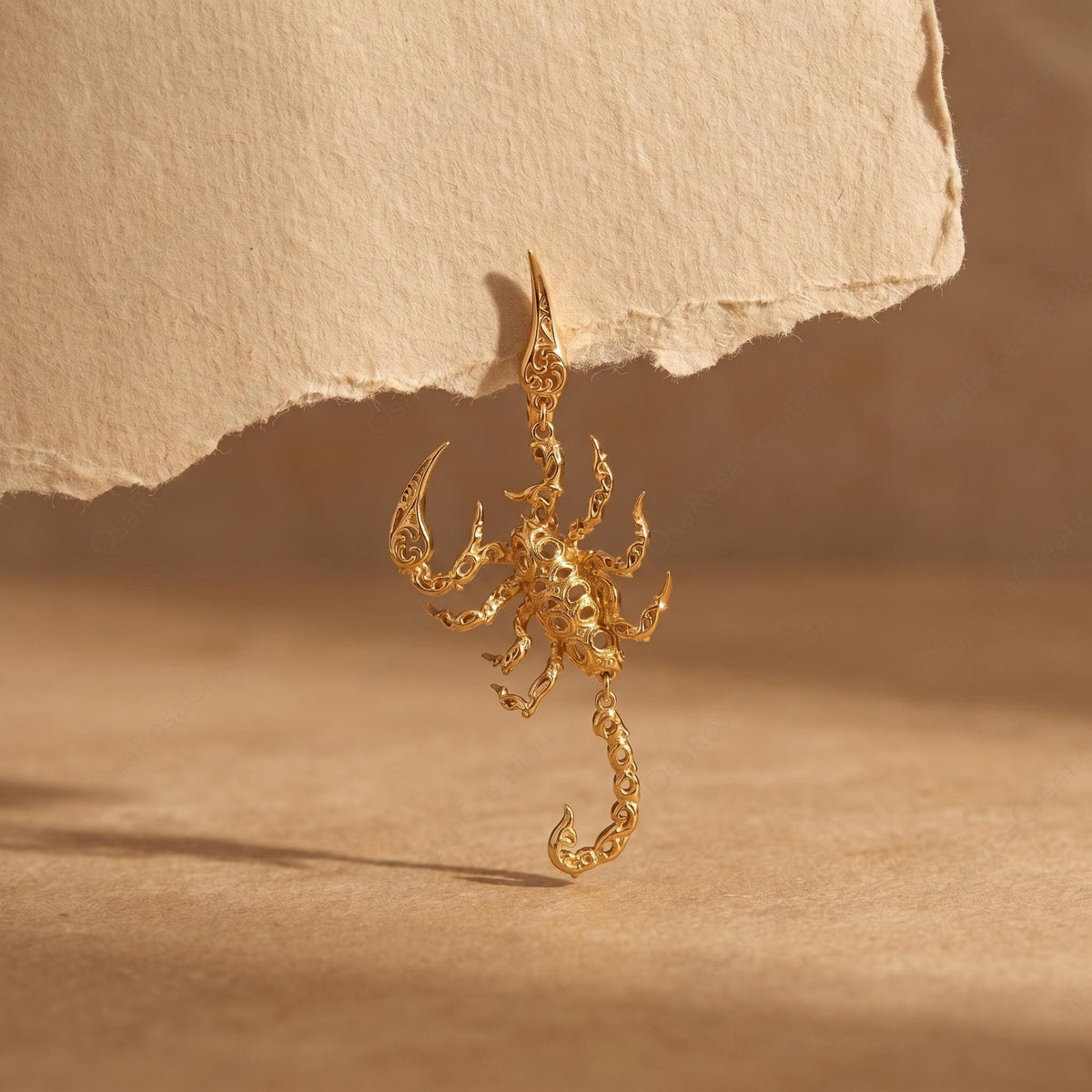 Baroque Scorpio Earrings