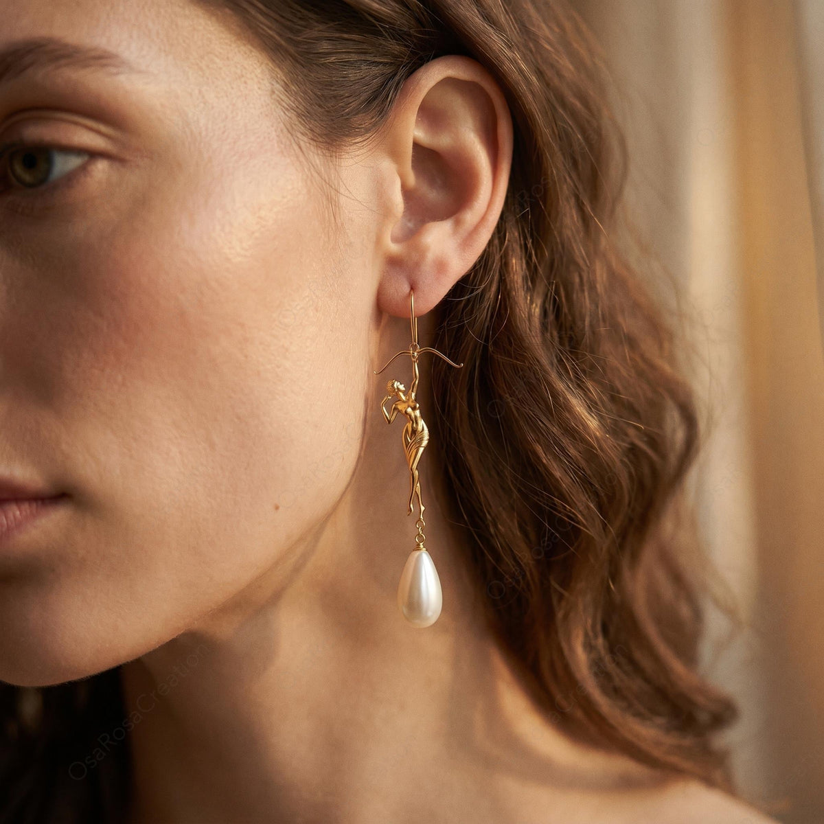 Sagittarius Archer Earrings
