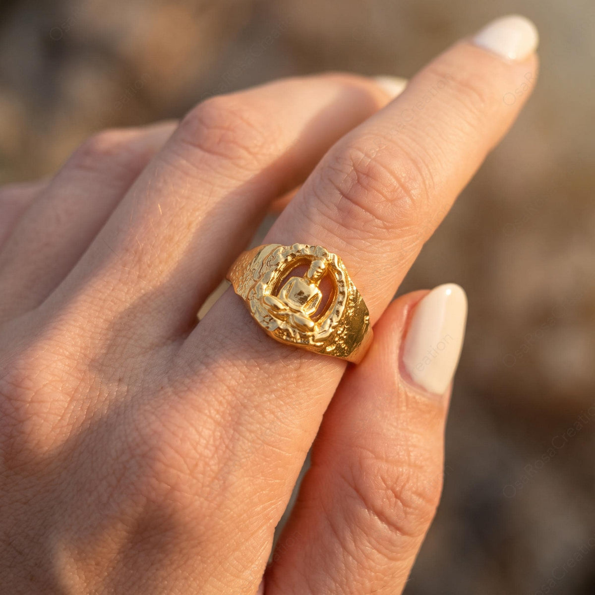 Zen Buddha Ring