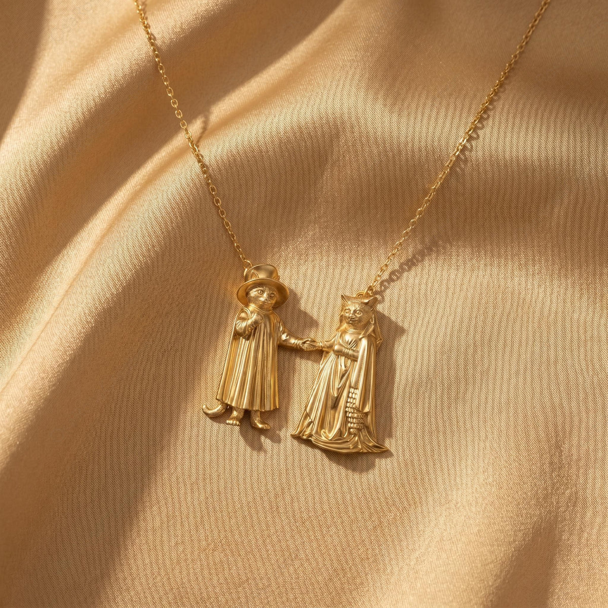 Arnolfini Cat Necklace