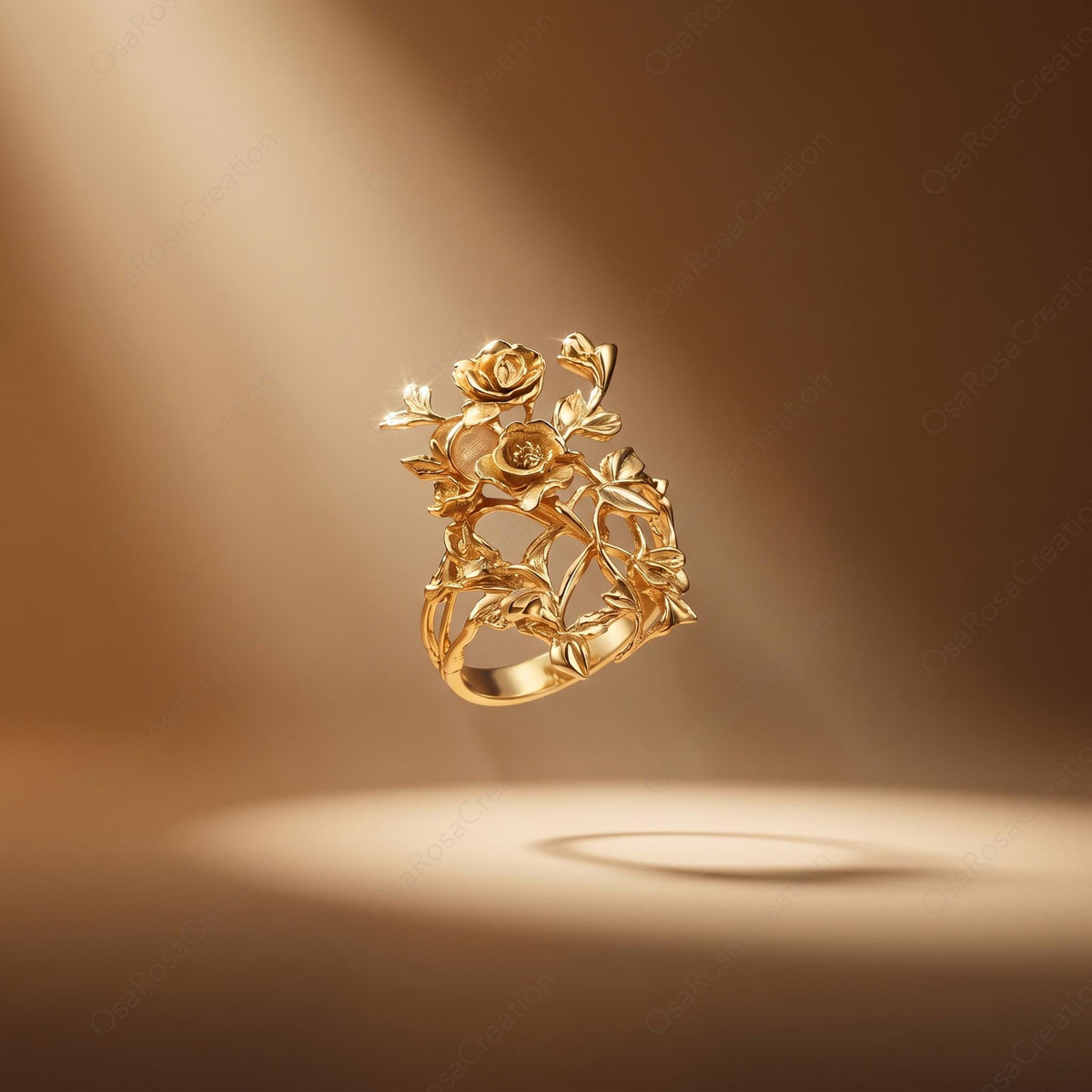 Baroque Rose Ring