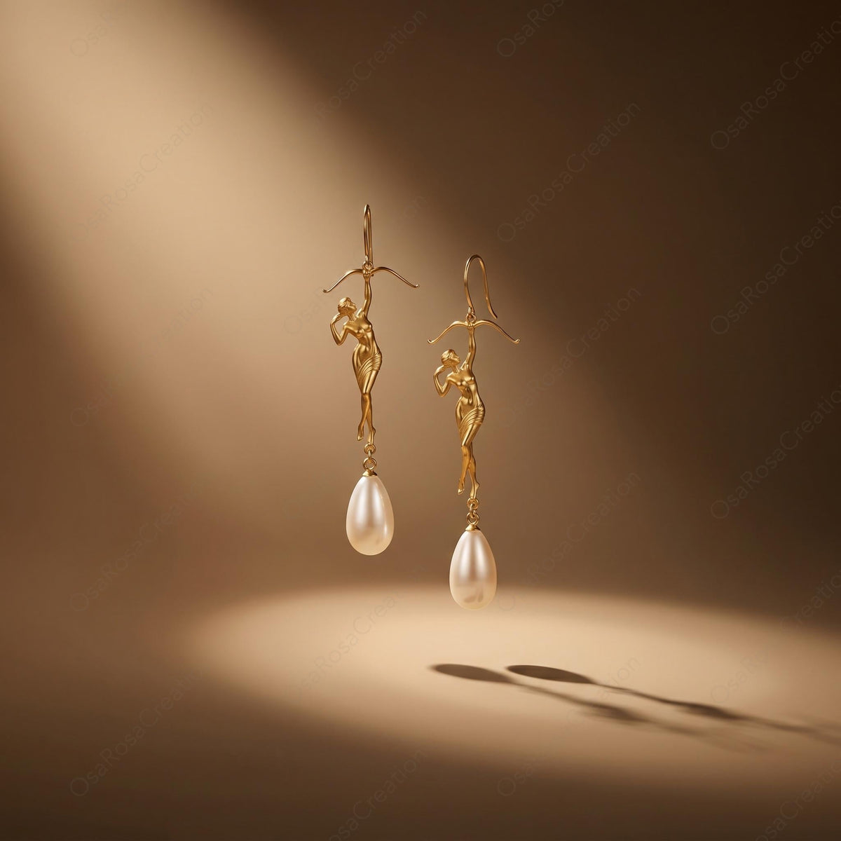 Sagittarius Archer Earrings