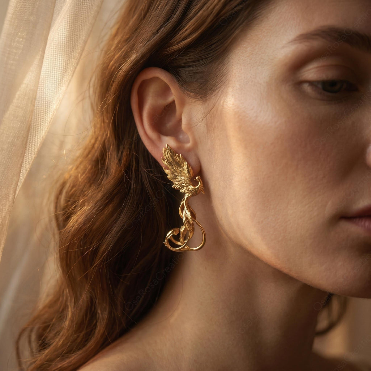 Phoenix Rebirth Earrings