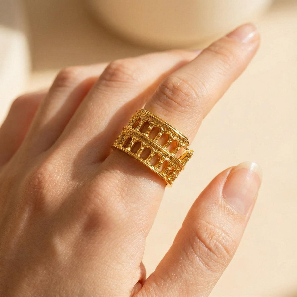 Colosseum Architecture Ring