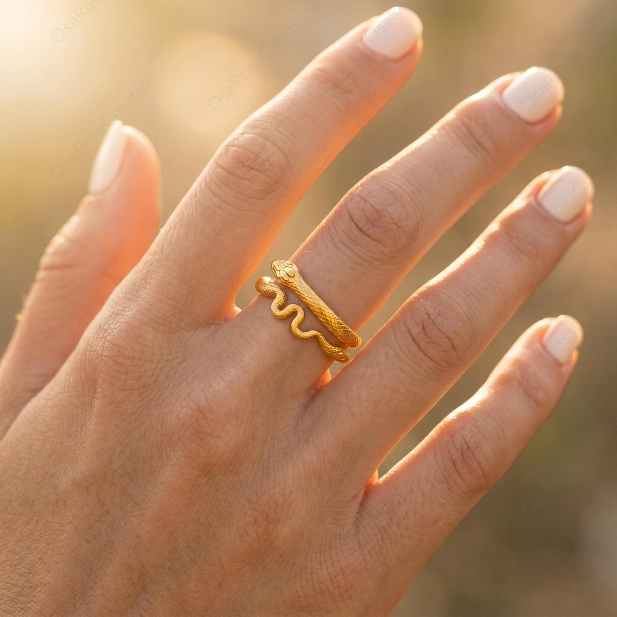Serpent Wrap Ring