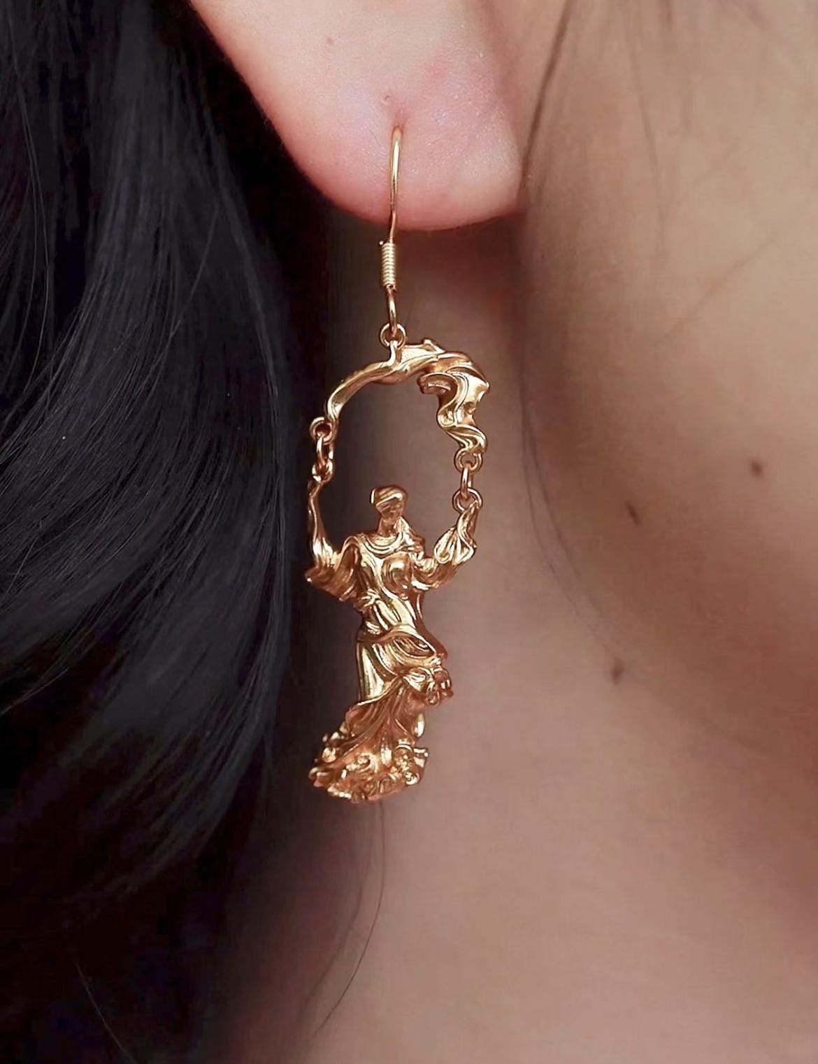 Hellenic Goddess Earrings