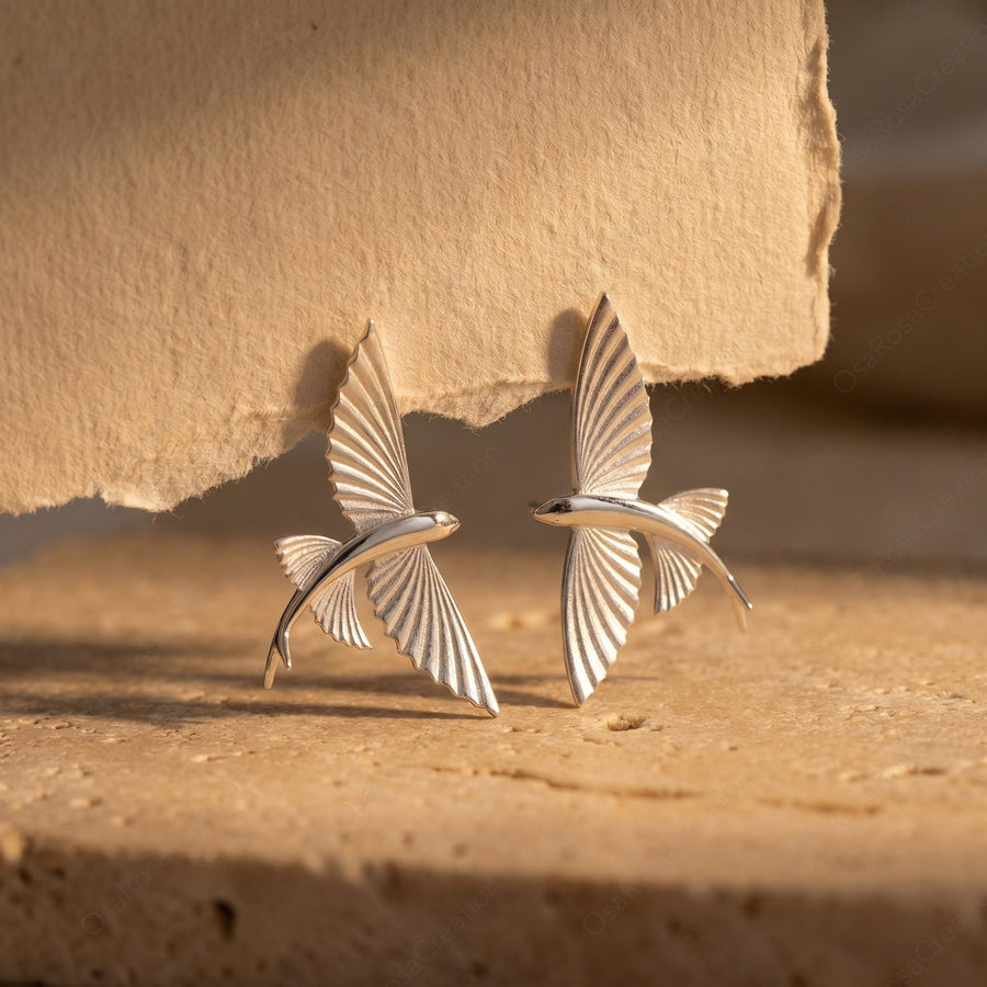 Flying Fish Earrings