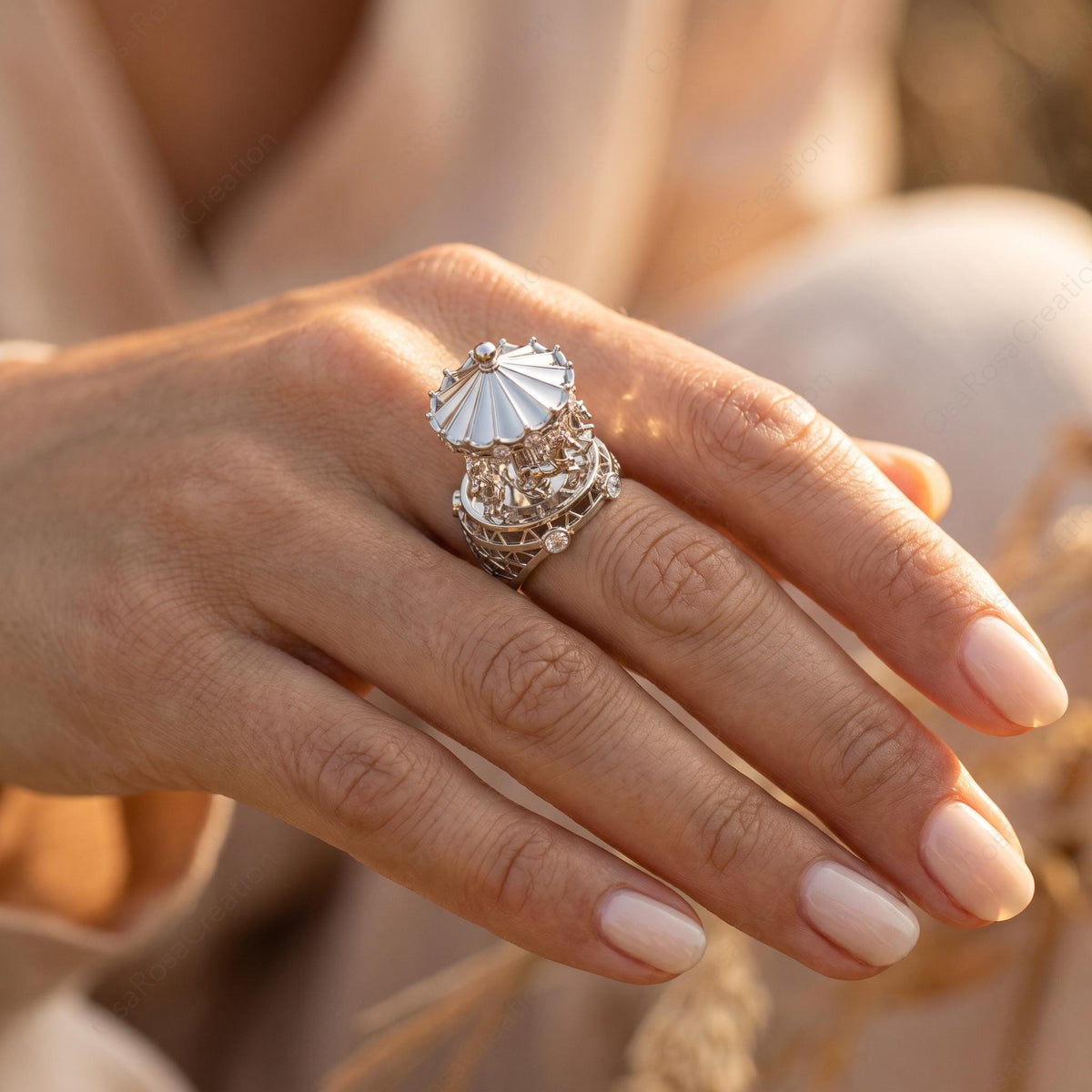 Carousel Dome Ring