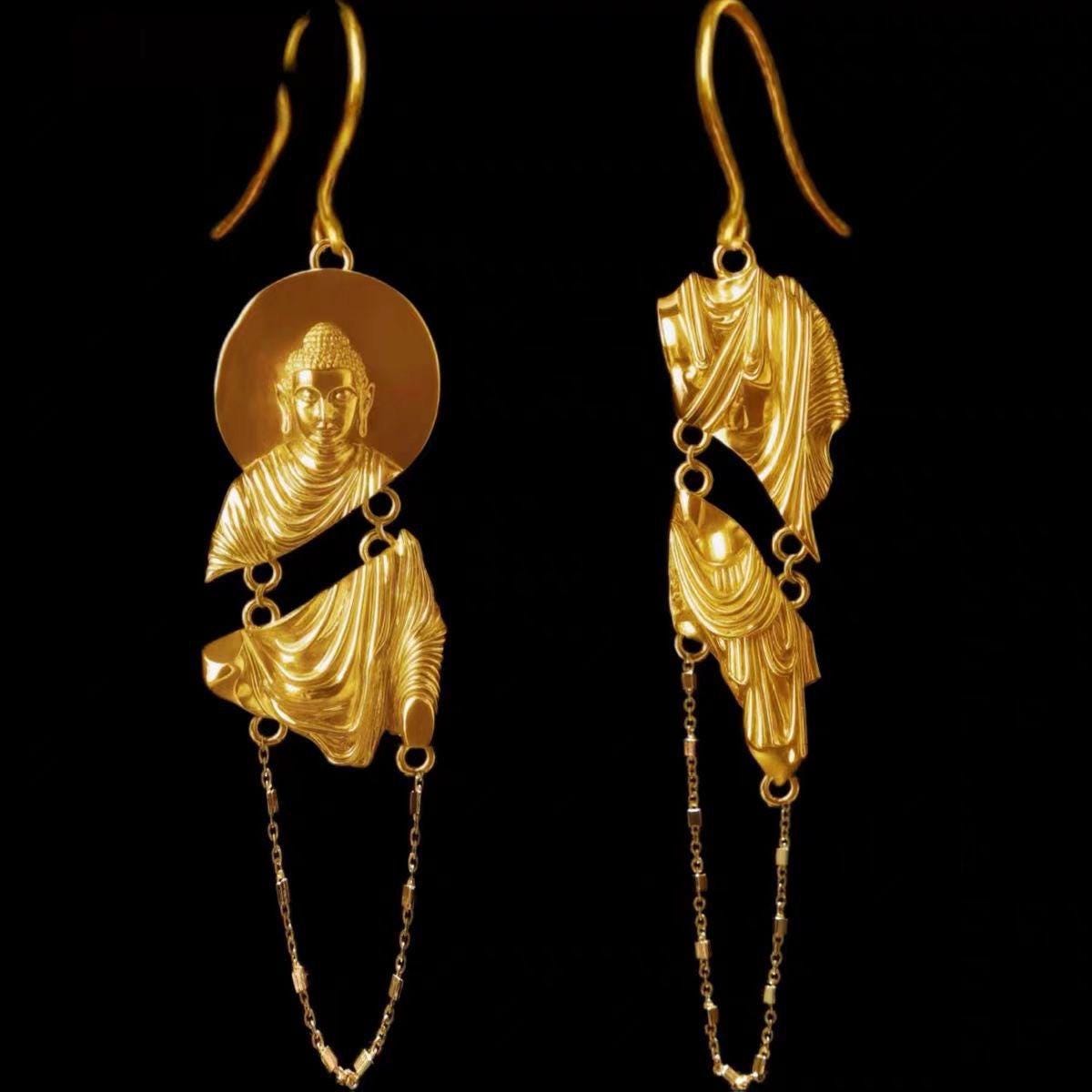 Buddha Halo Earrings
