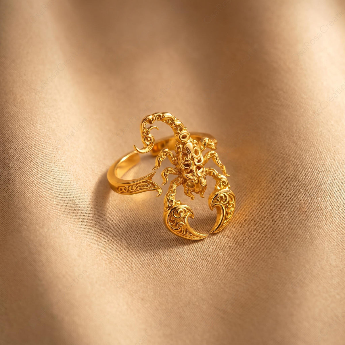 Baroque Scorpion Ring