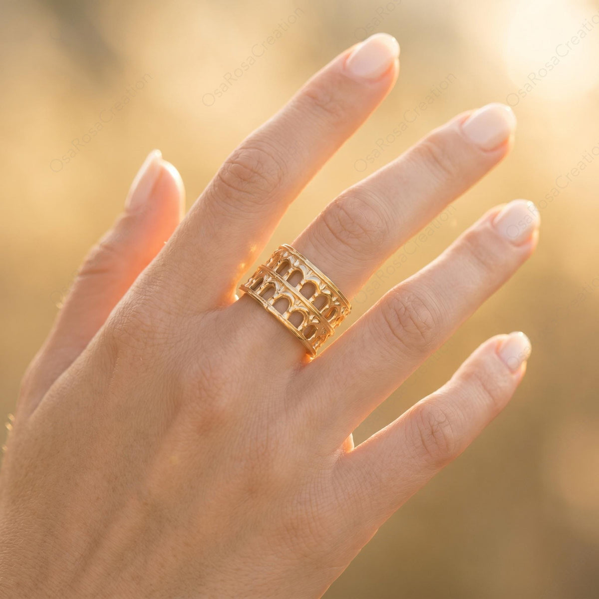 Colosseum Architecture Ring