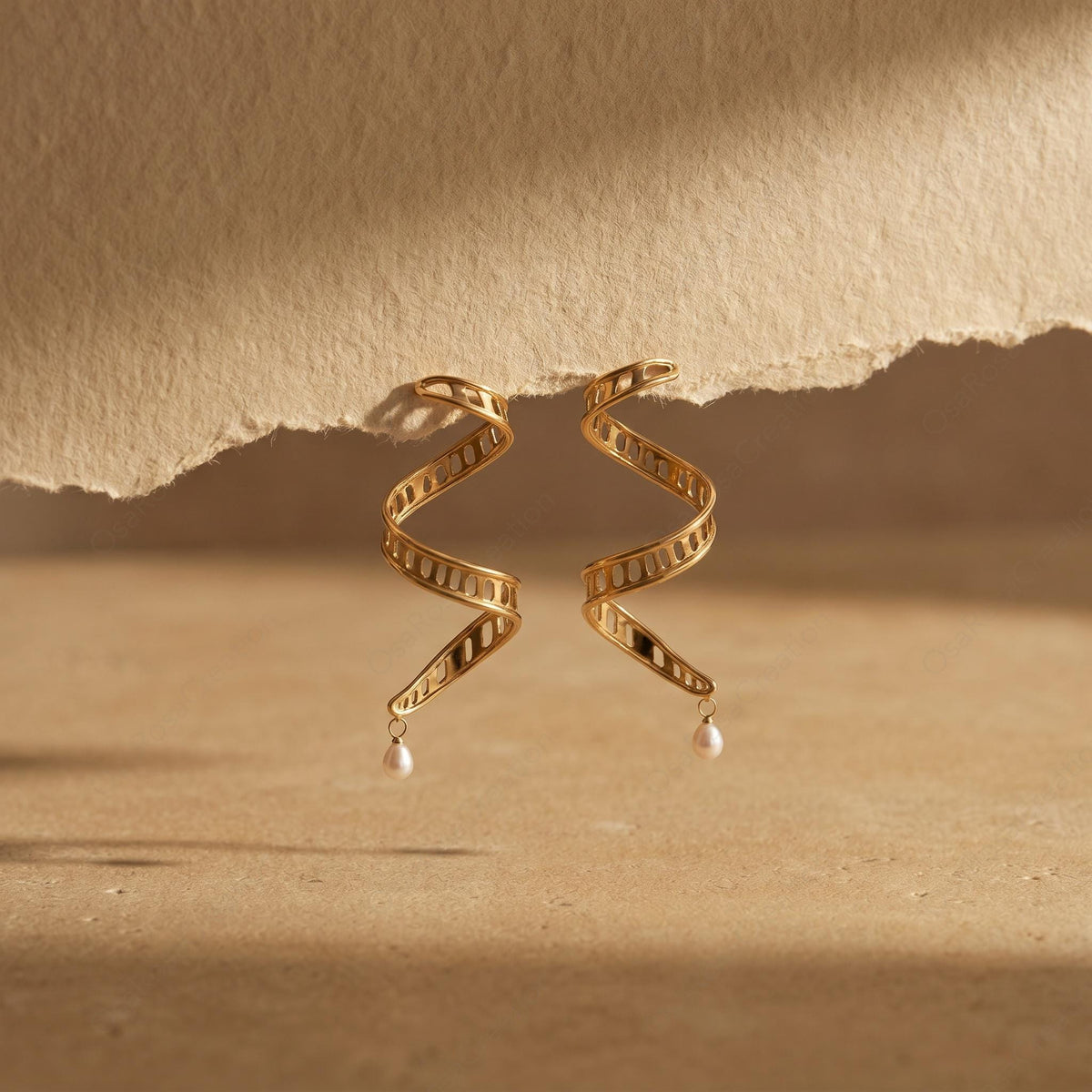 DNA Pearl Earrings