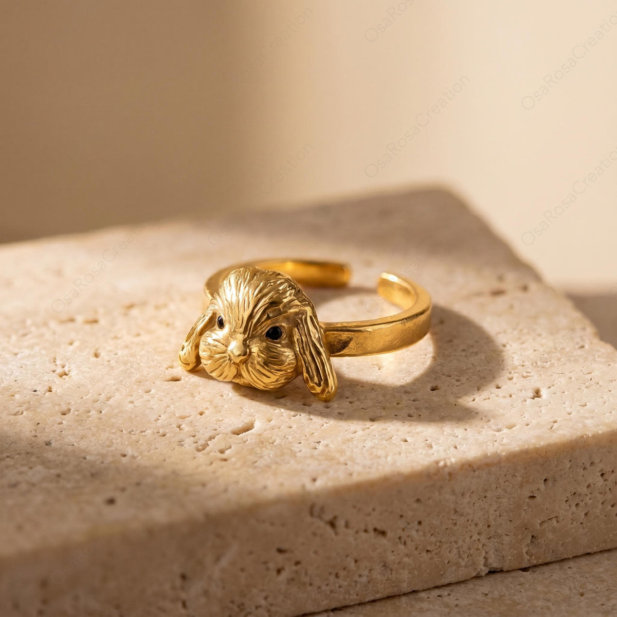 Lop Bunny Ring