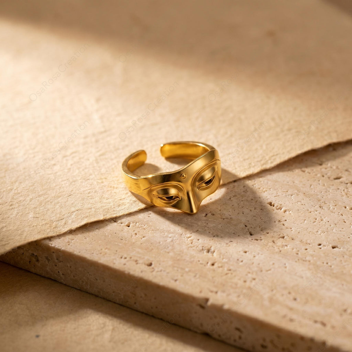 Abstract Face Ring