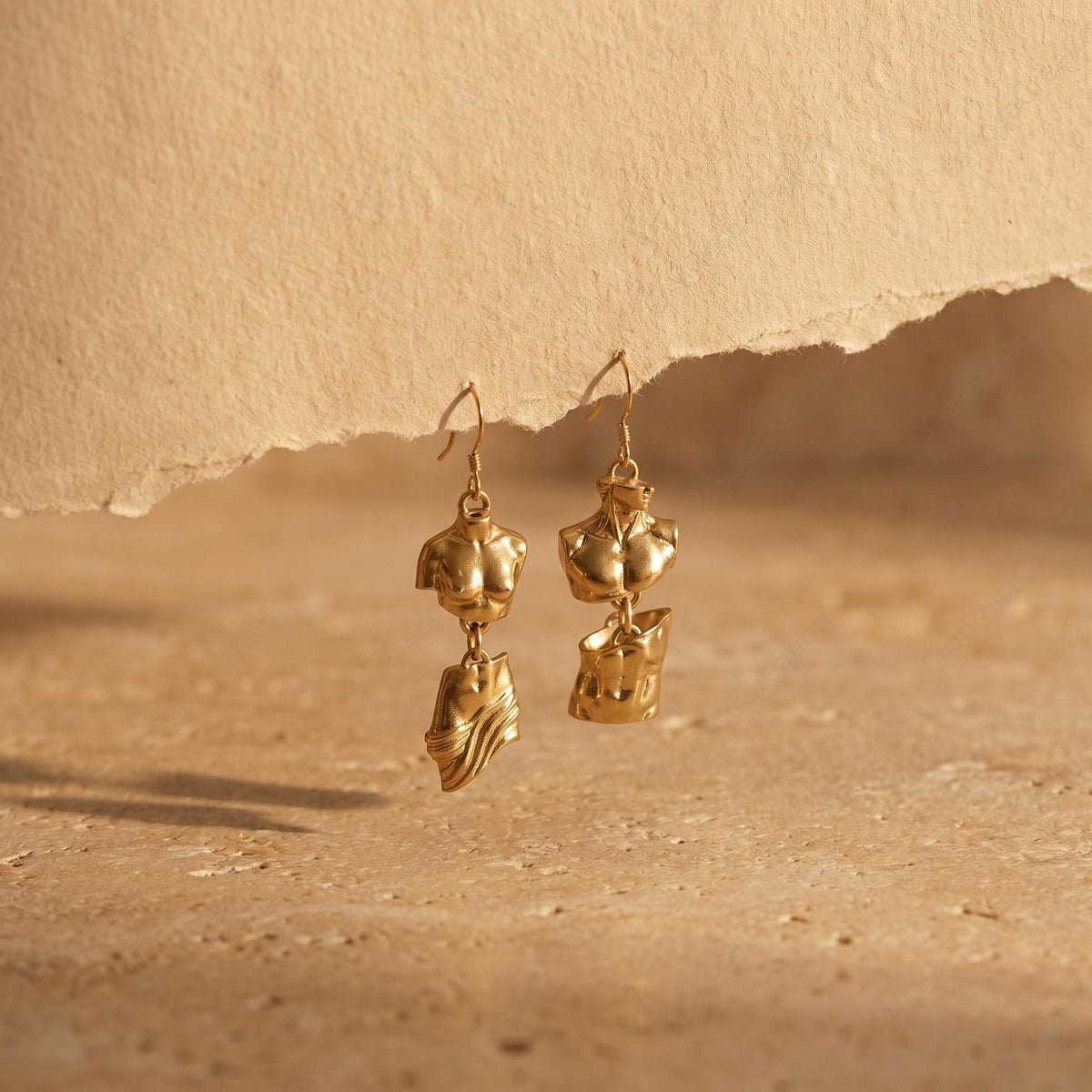 Venus & David Fragment Earrings