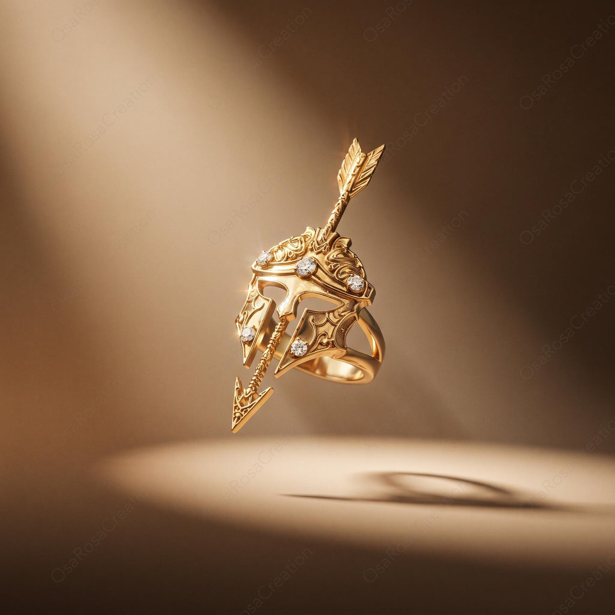 Spartan Helmet Ring