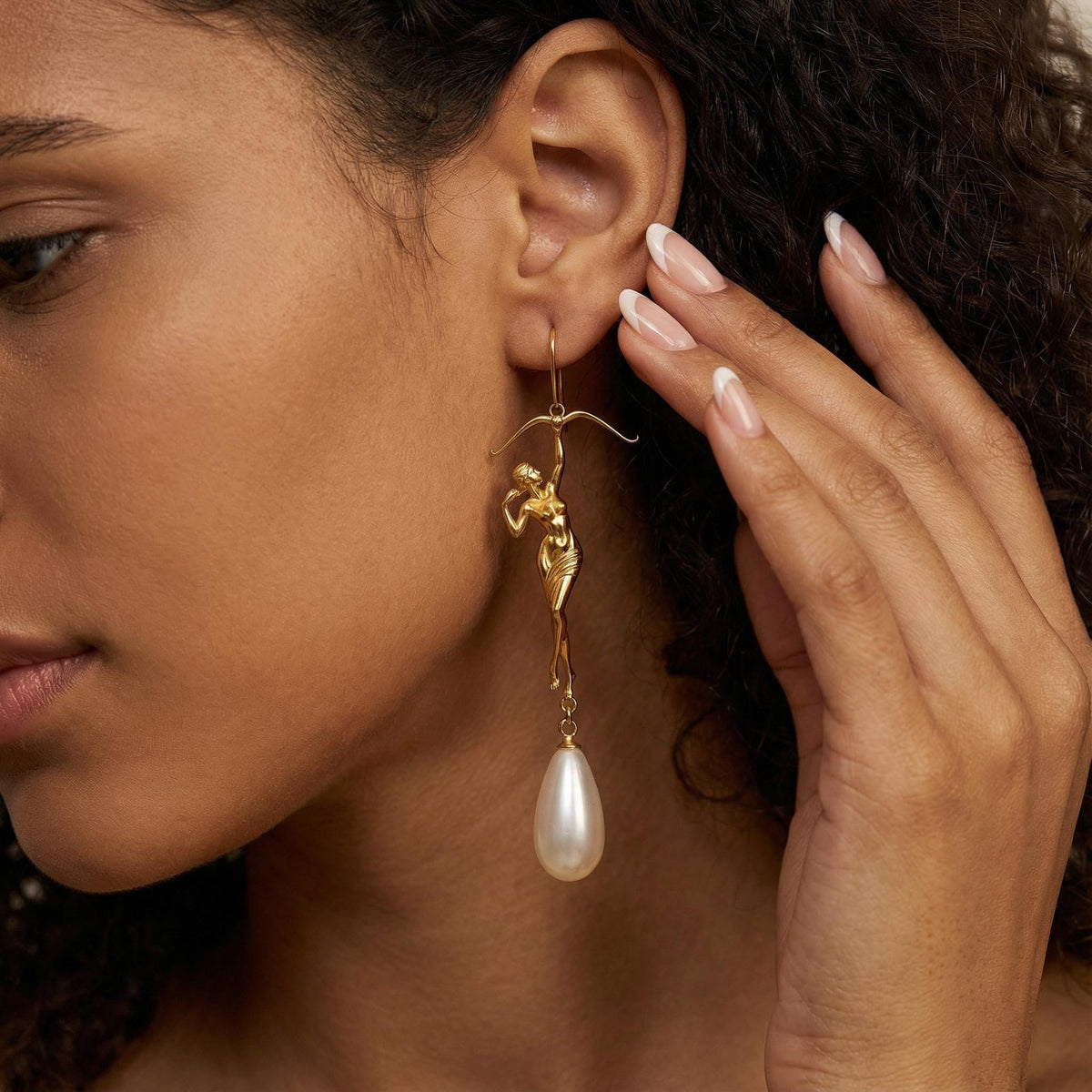 Sagittarius Archer Earrings