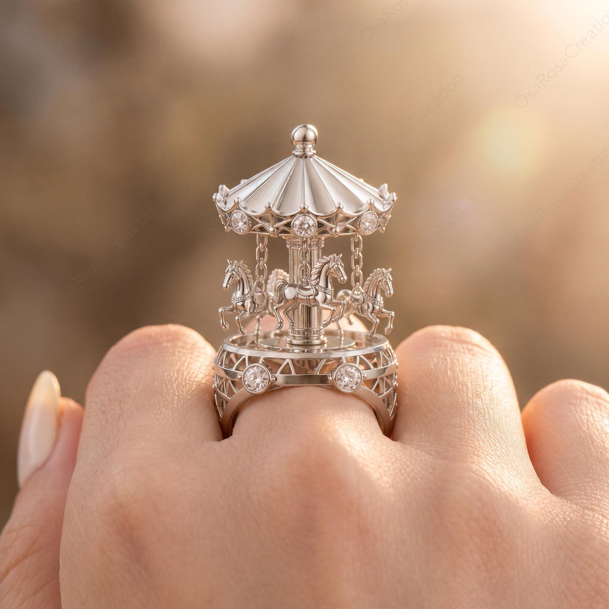 Carousel Dome Ring