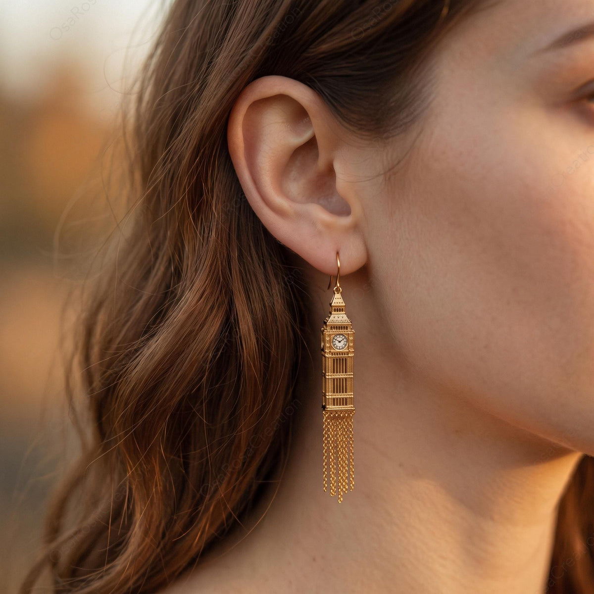 Big Ben Tassel Earrings
