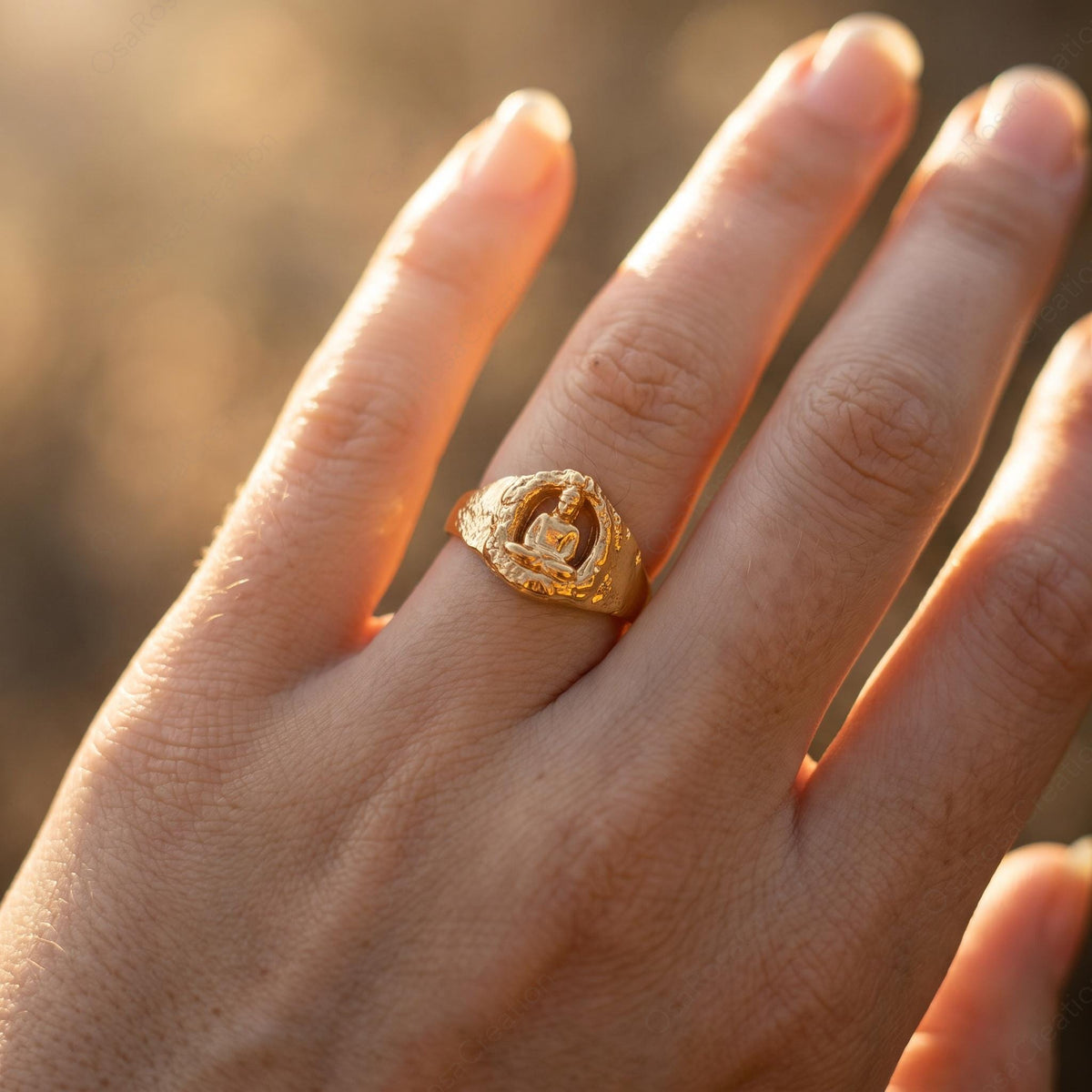Zen Buddha Ring
