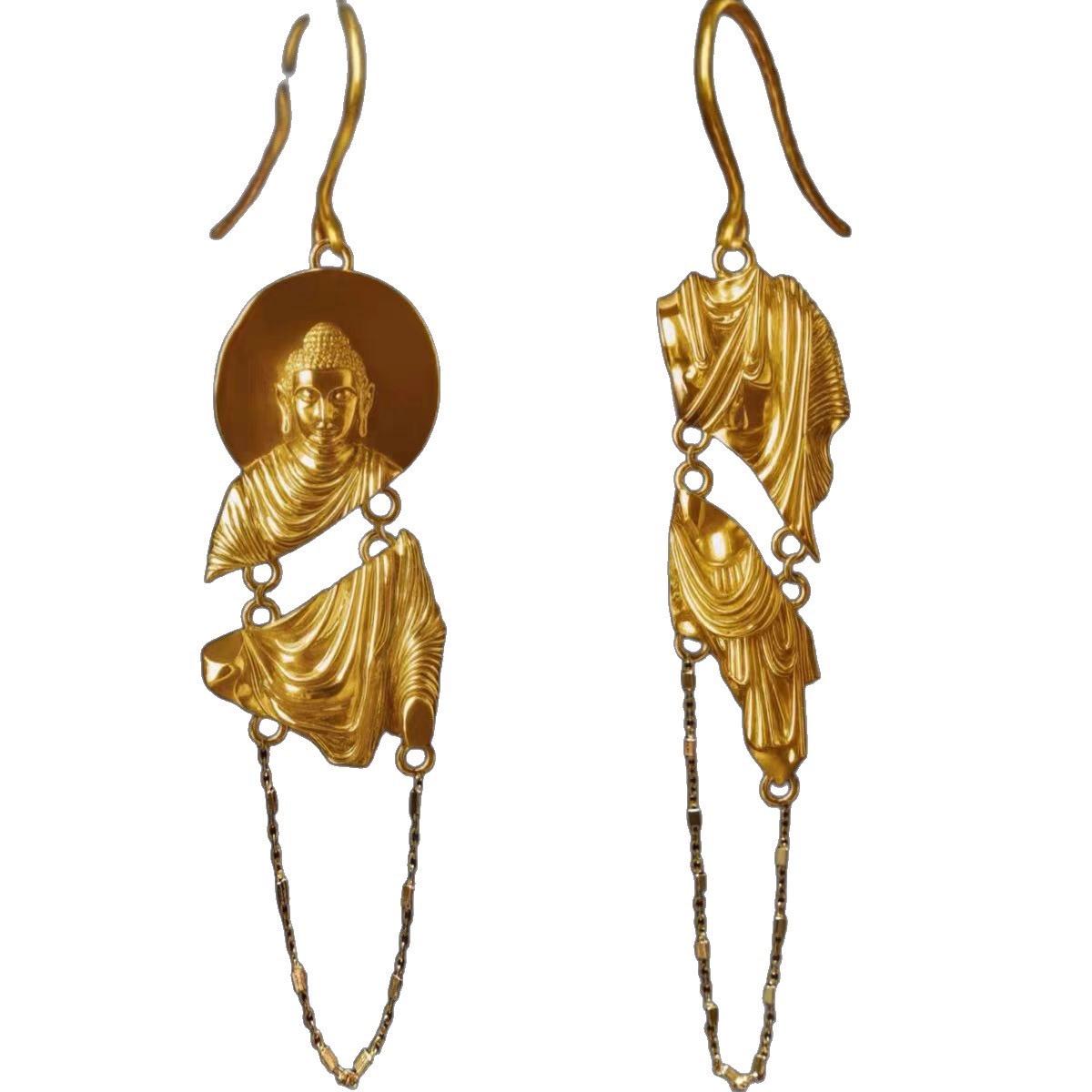 Buddha Halo Earrings