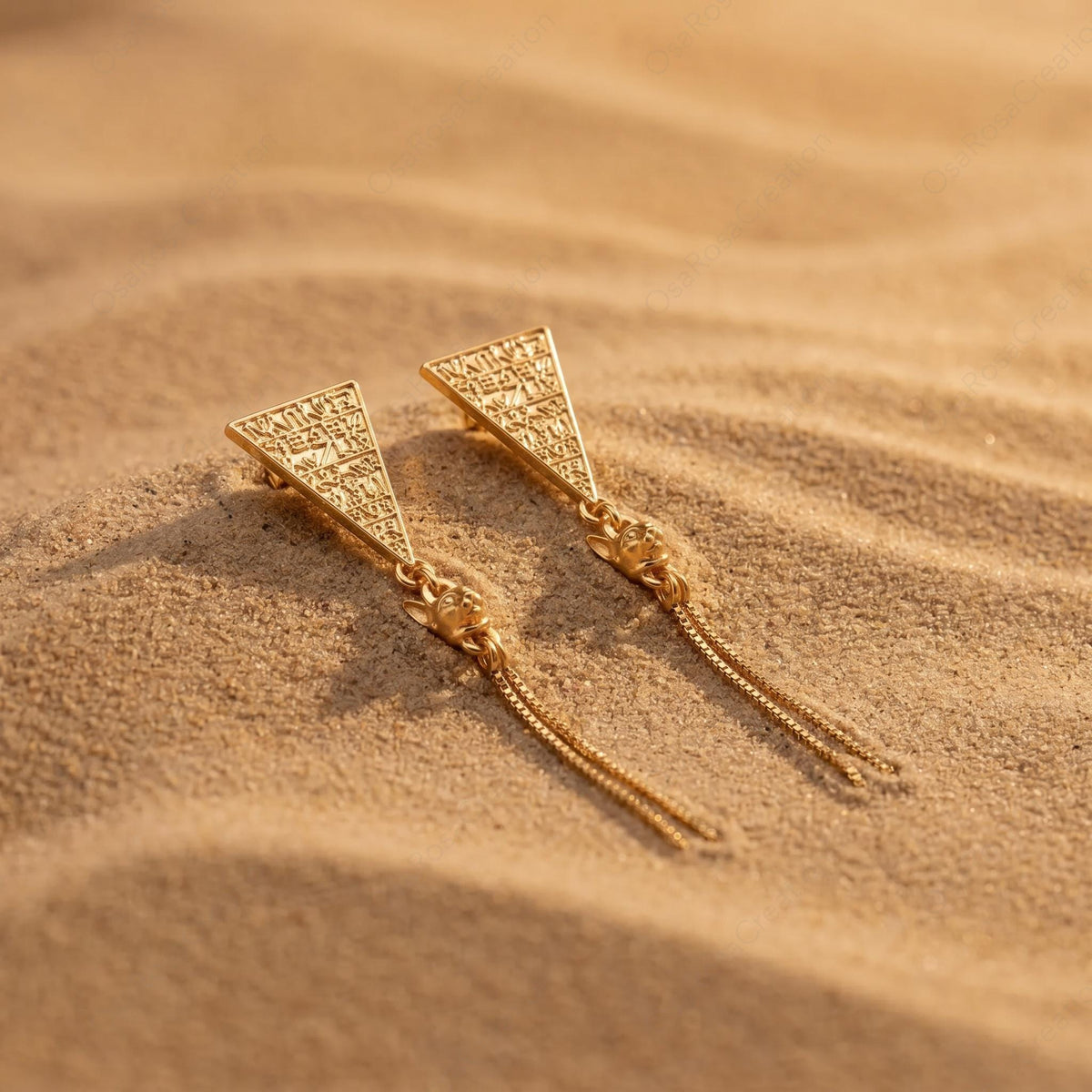 Bastet Cat Earrings