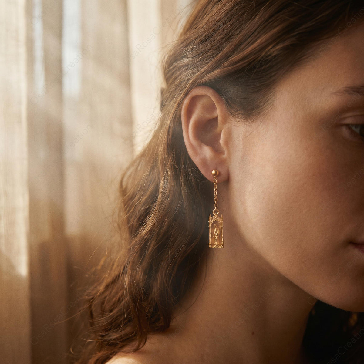 Baroque Basilica Earrings