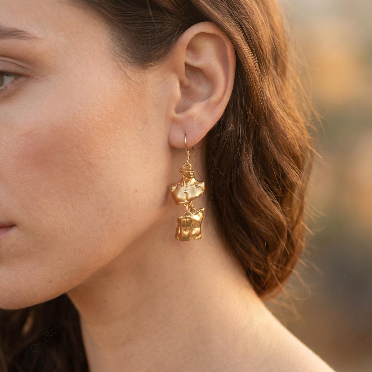Venus & David Fragment Earrings
