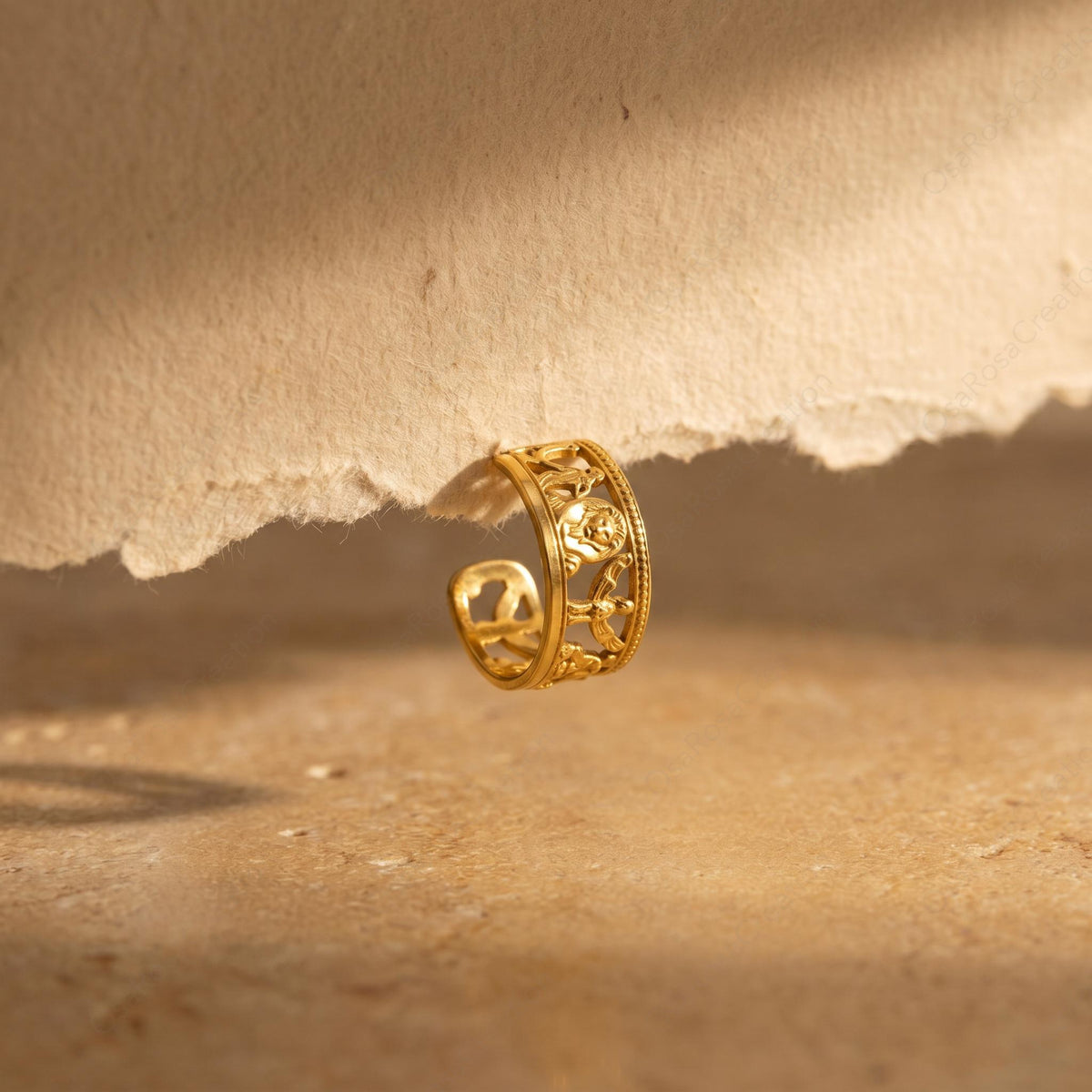 Egyptian Revival Hoops