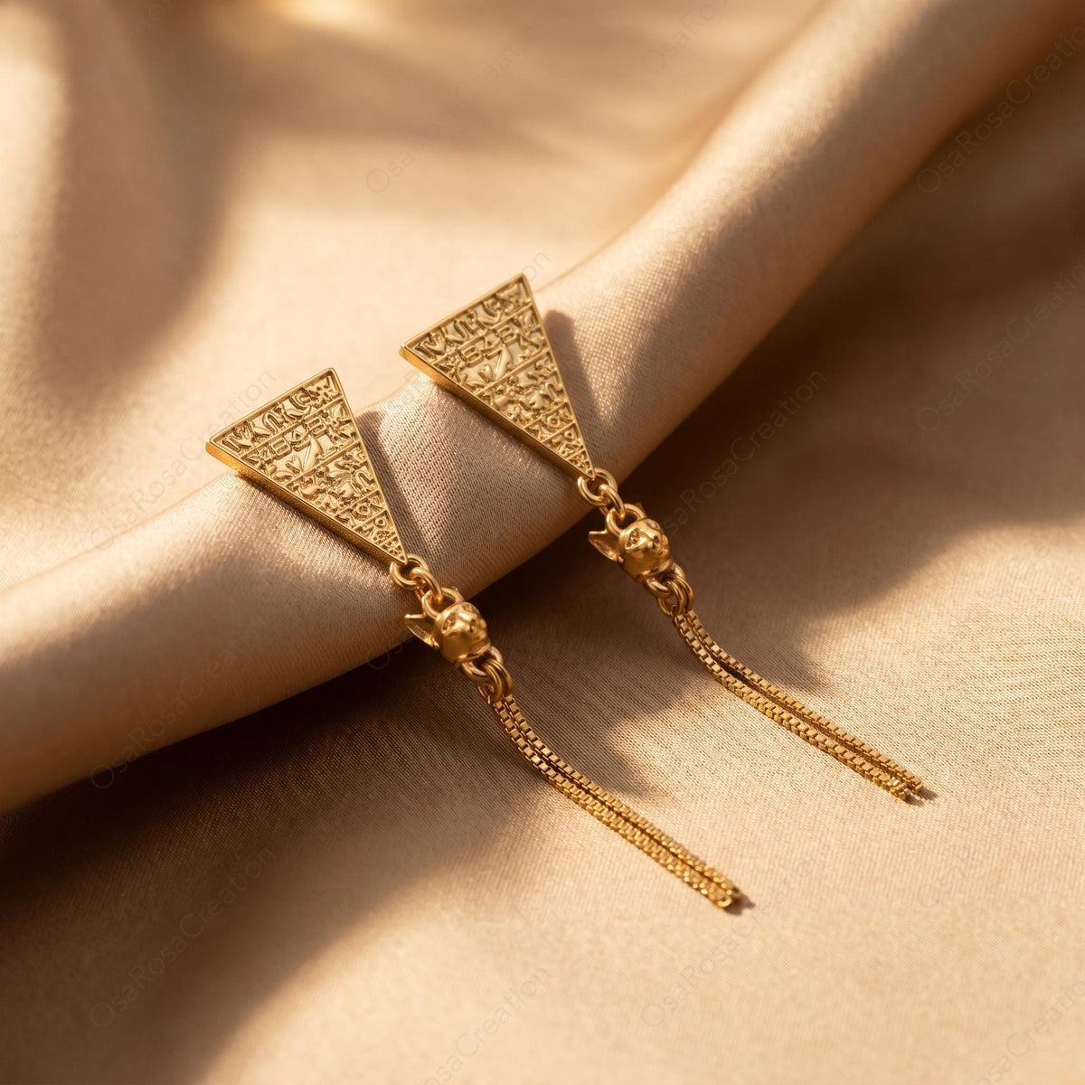 Bastet Cat Earrings